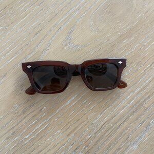 Epokhe Stereo Sunglasses - Maple Polished / Brown